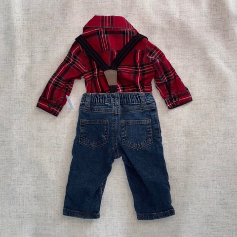 3 piece plaid 3 piece plaid