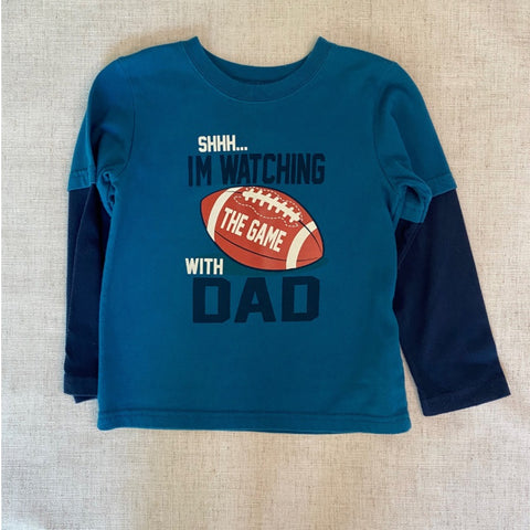 Football Long Sleeve Tee
