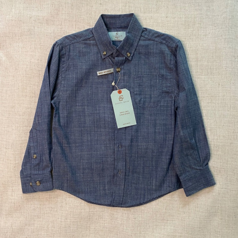 Boys Dress Shirt by Class Club, NWT