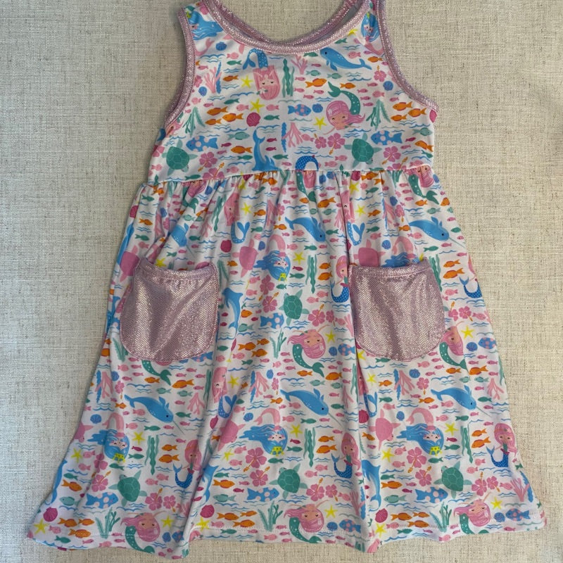 Dahlia Sleeveless Tee Dress by The Original Flap Happy