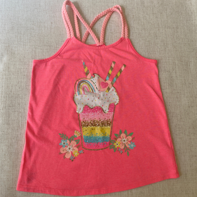 Sequin Milkshake Tank